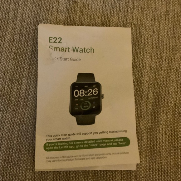 Letsfit Smartwatch with Versatile Bands - Black, Pink, Brown - Picture 5 of 5